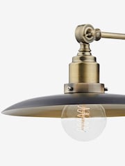 Dar Lighting Black Hannover 1 Light Wall Bracket - Image 4 of 5