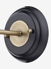 Dar Lighting Black Hannover 1 Light Wall Bracket - Image 5 of 5