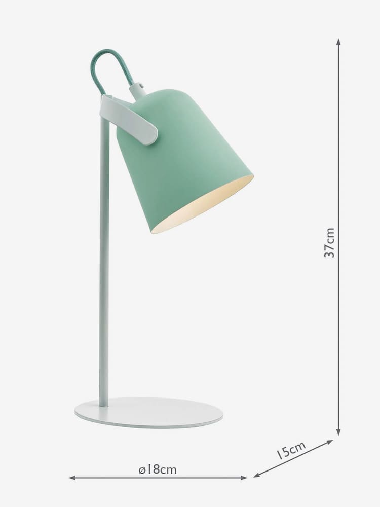Dar Lighting Green Effie Table Lamp - Image 2 of 2