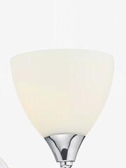 Dar Lighting Chrome Watson 2 Light Wall Light - Image 2 of 4