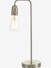 Dar Lighting Chrome Kiefer Table Lamp - Image 1 of 3