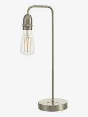 Dar Lighting Chrome Kiefer Table Lamp - Image 2 of 3