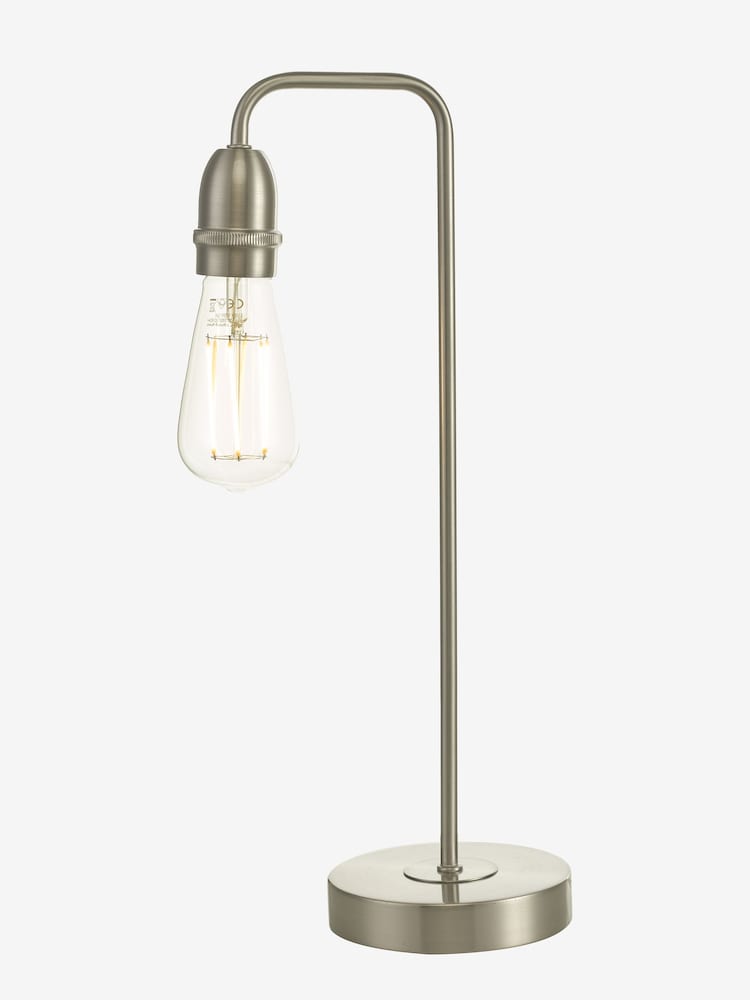 Dar Lighting Chrome Kiefer Table Lamp - Image 3 of 3