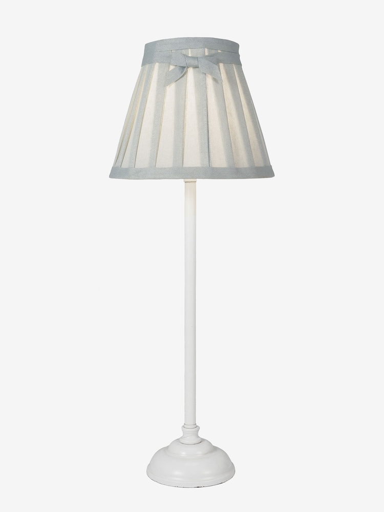 Dar Lighting White Grace Table Lamp - Image 2 of 2 Dar Lighting White Grace Table Lamp - Image 2 of 2