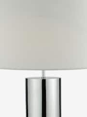 Dar Lighting Chrome Ingleby Table Lamp - Image 3 of 4