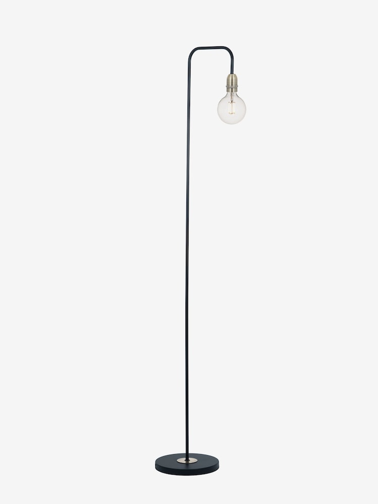 Dar Lighting Black Kiefer Floor Lamp - Image 1 of 2