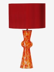 Dar Lighting Red Rheneas Table Lamp - Image 3 of 5
