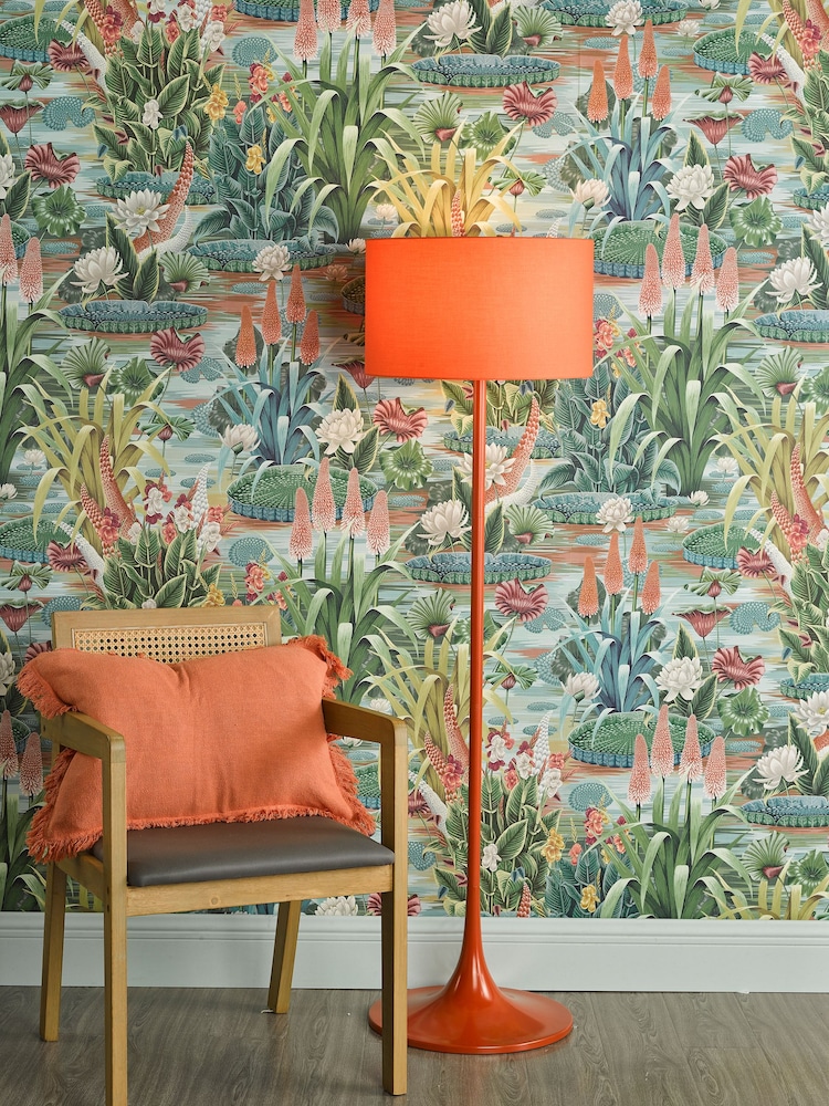 Dar Lighting Orange Toledo Floor Lamp - Image 1 of 5