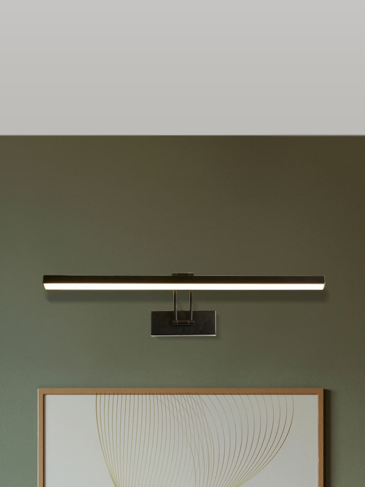 Searchlight Black Milos Large 60cm Picture Light - Image 1 of 4