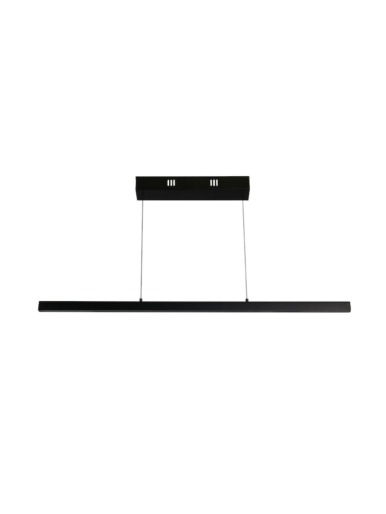 Searchlight Black Stella Gesture Control Bar Pendant Ceiling Light - Image 4 of 4 Searchlight Black Stella Gesture Control Bar Pendant Ceiling Light - Image 4 of 4