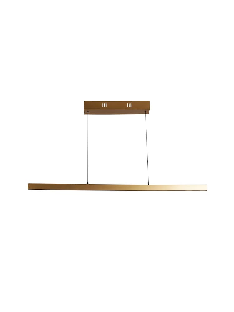 Searchlight Gold Stella Gesture Control Bar Pendant Ceiling Light - Image 4 of 4 Searchlight Gold Stella Gesture Control Bar Pendant Ceiling Light - Image 4 of 4