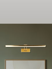 Searchlight Satin Brass Milos Large 60cm Picture Light - Image 3 of 4