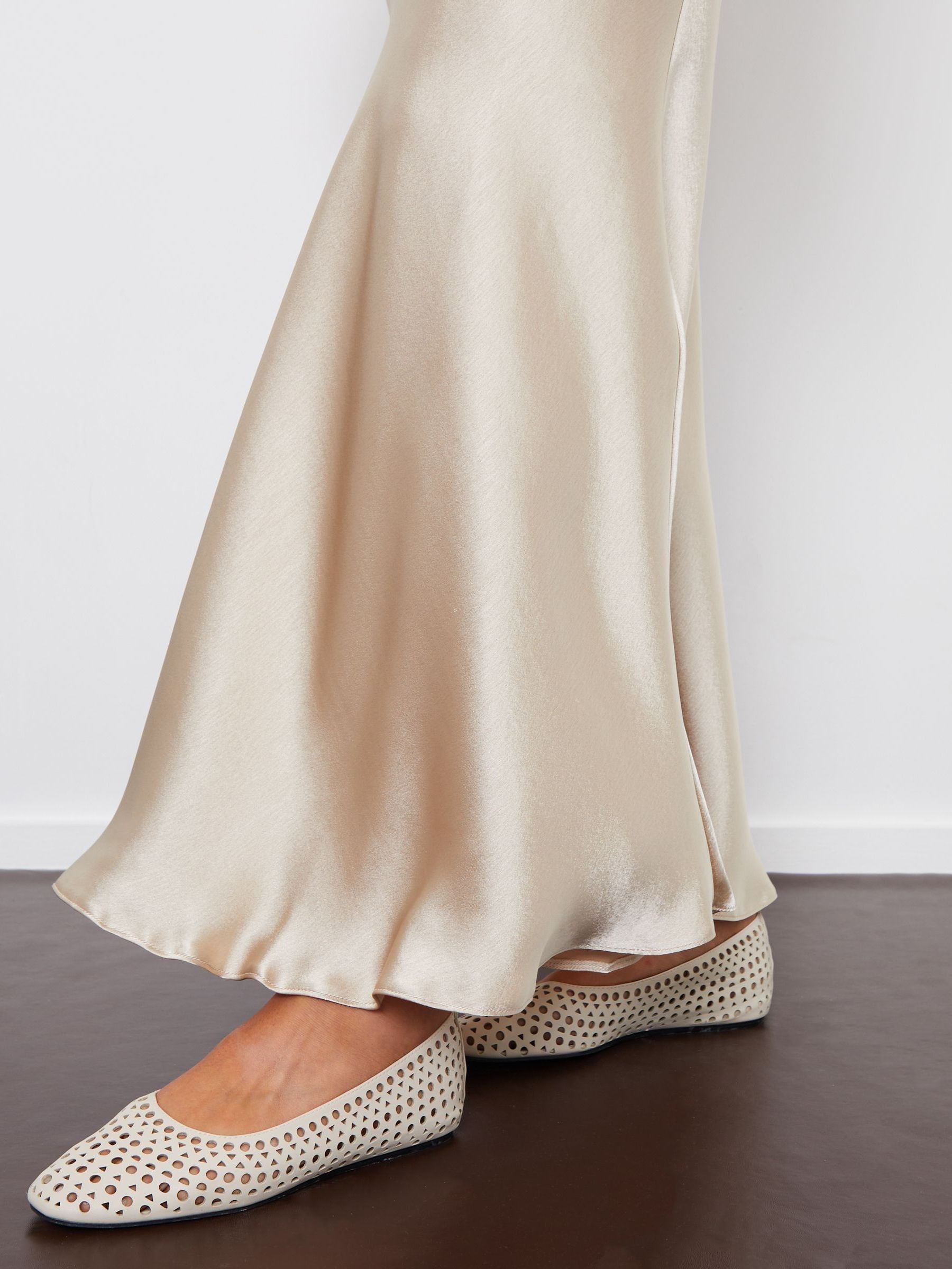 Buy Threadbare Champagne Maxi Satin Slip Skirt from Next USA