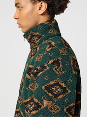 Wrangler Green Casey Shearling Fleece Jacket - Image 5 of 6