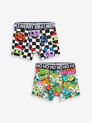 Christmas Print 2 Pack Trunks (2-16yrs) - Image 1 of 6