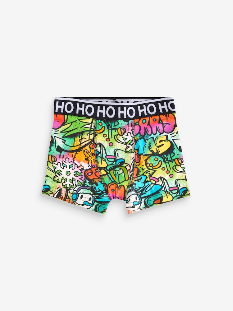 Christmas Print 2 Pack Trunks (2-16yrs) - Image 2 of 6