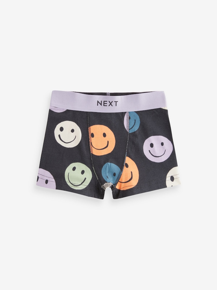 Check Smile Trunks 5 Pack (2-16yrs) - Image 4 of 9