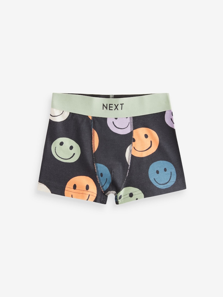 Check Smile Trunks 5 Pack (2-16yrs) - Image 5 of 9
