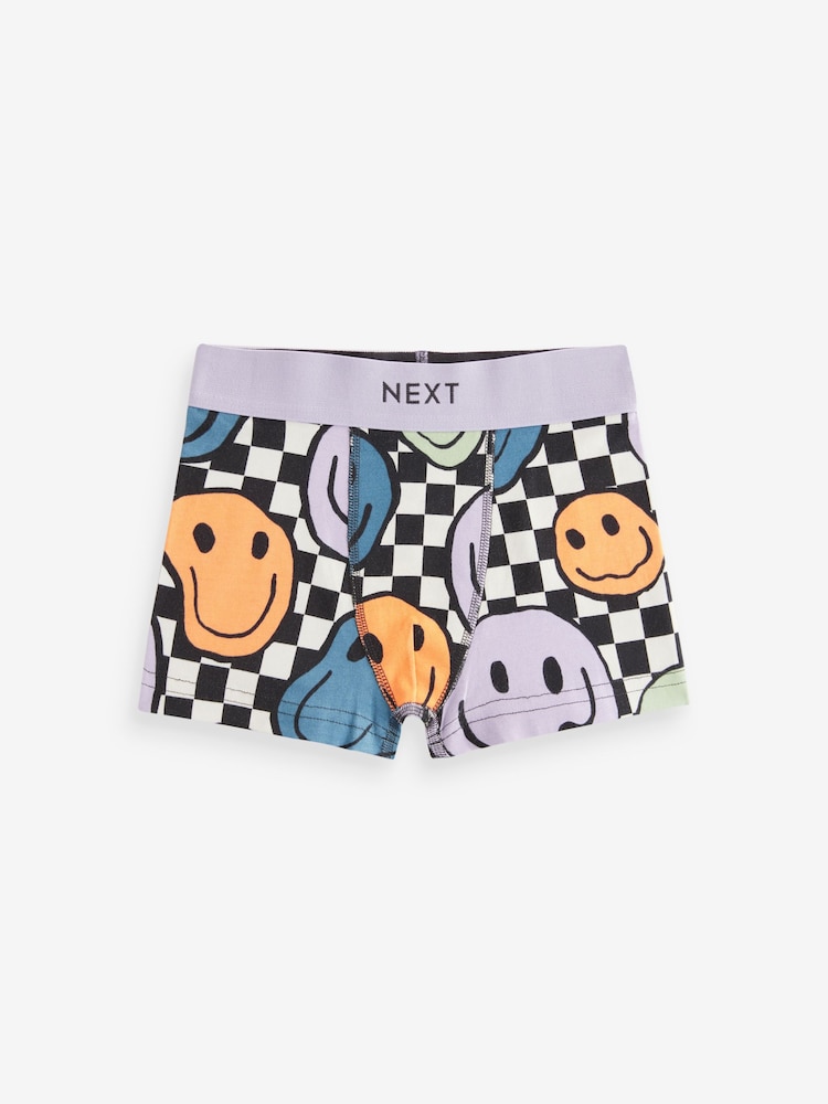 Check Smile Trunks 5 Pack (2-16yrs) - Image 6 of 9