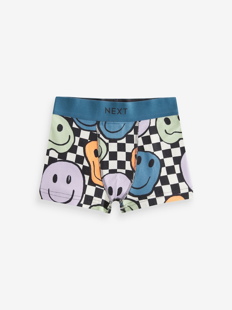 Check Smile Trunks 5 Pack (2-16yrs) - Image 7 of 9