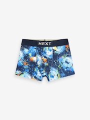 Blue Football Trunks 5 Pack (2-16yrs) - Image 2 of 9