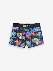 Blue Football Trunks 5 Pack (2-16yrs) - Image 4 of 9