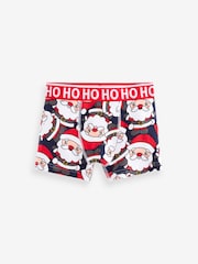 Christmas Print Trunks 3 Pack (1.5-16yrs) - Image 2 of 7
