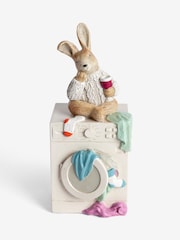 Natural Rosie Rabbit Washing Machine Ornament - Image 2 of 5