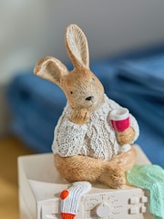 Natural Rosie Rabbit Washing Machine Ornament - Image 5 of 5