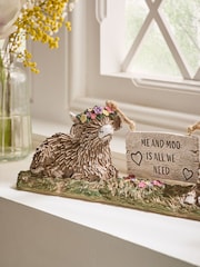 Natural Hamish The Highland Cow Me and Moo Love Sentiment Ornament - Image 2 of 9