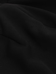 Reiss Black Gabi Petite Tailored Midi Suit Skirt - Image 6 of 7