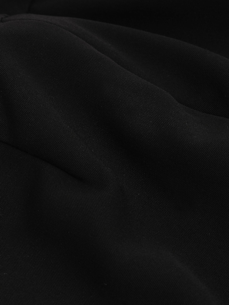 Zwart - Reiss Gabi Pleated Crepe Pencil Skirt - Image 6 of 7