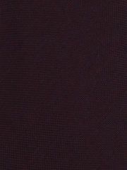 Reiss Bordeaux Baratti Plain Woven Tie with Silk and Wool - Image 4 of 4