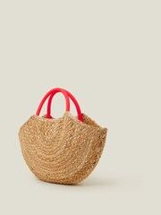 Angels By Accessorize Natural Jute Basket Bag - Image 2 of 2