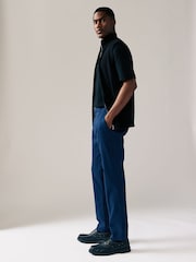 Navy Slim Chinos Trousers - Image 1 of 4