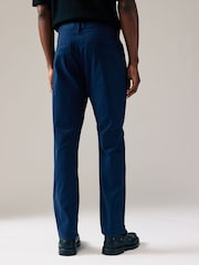 Navy Slim Chinos Trousers - Image 3 of 4