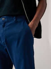 Navy Slim Chinos Trousers - Image 4 of 4
