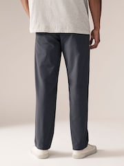 Dark Grey Straight 100% Cotton Chinos Trousers - Image 2 of 5