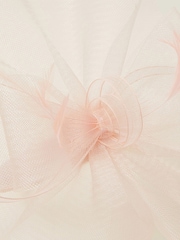 rožnata - Accessorize Mia Mini Crin Fascinator - Slika 4 iz 4