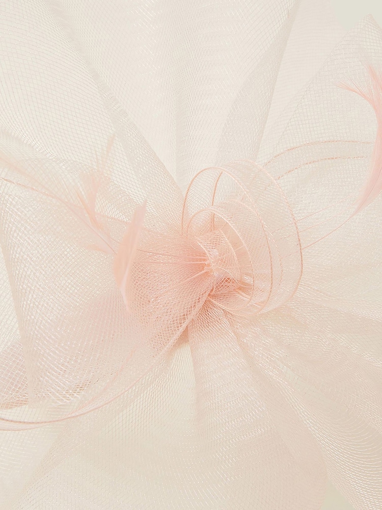 rožnata - Accessorize Mia Mini Crin Fascinator - Slika 4 iz 4