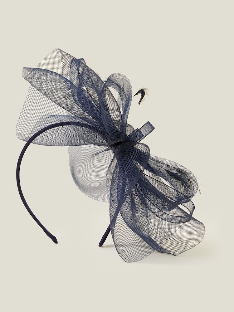 modra - Accessorize Mia Mini Crin Fascinator - Slika 2 iz 3