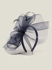 modra - Accessorize Mia Mini Crin Fascinator - Slika 3 iz 3