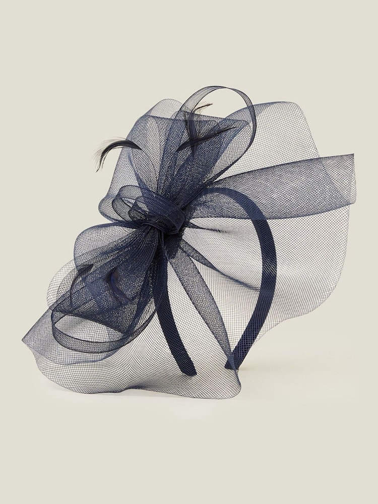 modra - Accessorize Mia Mini Crin Fascinator - Slika 3 iz 3