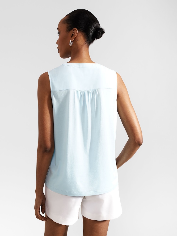 Hobbs Blue Nadine Top - Image 2 of 4 Hobbs Blue Nadine Top - Image 2 of 4