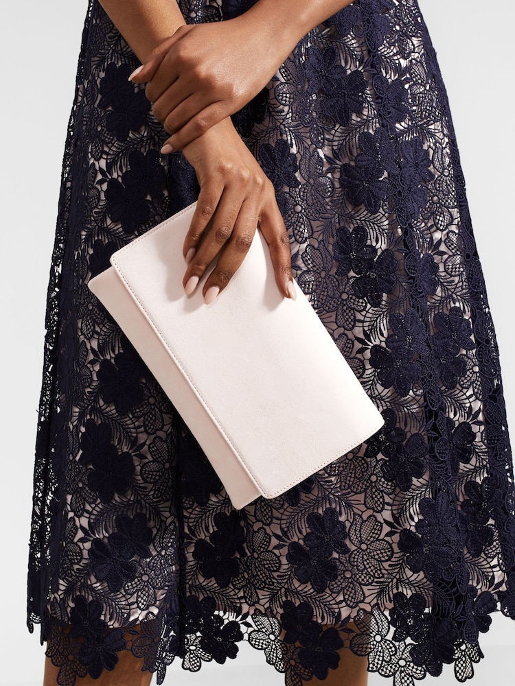 Hobbs Pink Renata Clutch - Image 1 of 4