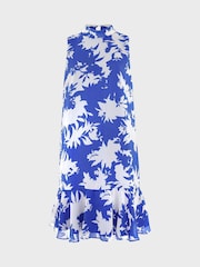 Hobbs Blue Madeline Dress - Image 5 of 5