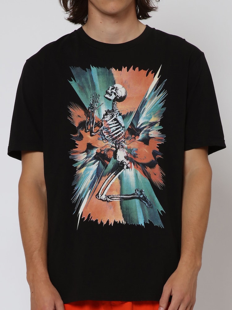 Religion Black Spectrum 100% Cotton T-Shirt - Image 2 of 5
