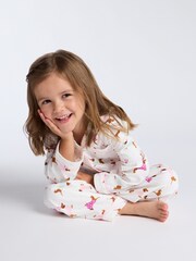 Boux Avenue Kids Fleece Pyjamas in a Bag - Image 3 of 6