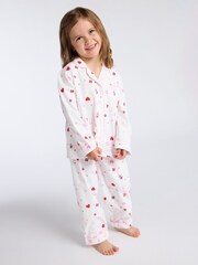 Boux Avenue Kids Cream Present Pyjamas In A Bag - Image 1 of 5