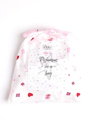 Boux Avenue Kids Cream Present Pyjamas In A Bag - Image 2 of 5